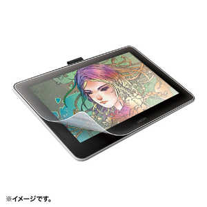 サンワサプライ Wacom ペンタブレット Wacom One用ペｰパｰライク反射防止フィルム LCD-WO13P