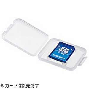 サンワサプライ SDカード用クリアケース(6個入り) FC-MMC10SD