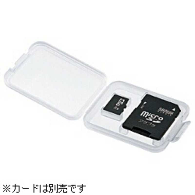 サンワサプライ サンワサプライ microSDカード用クリアケース(6個入り) FC-MMC10MIC FC-MMC10MIC