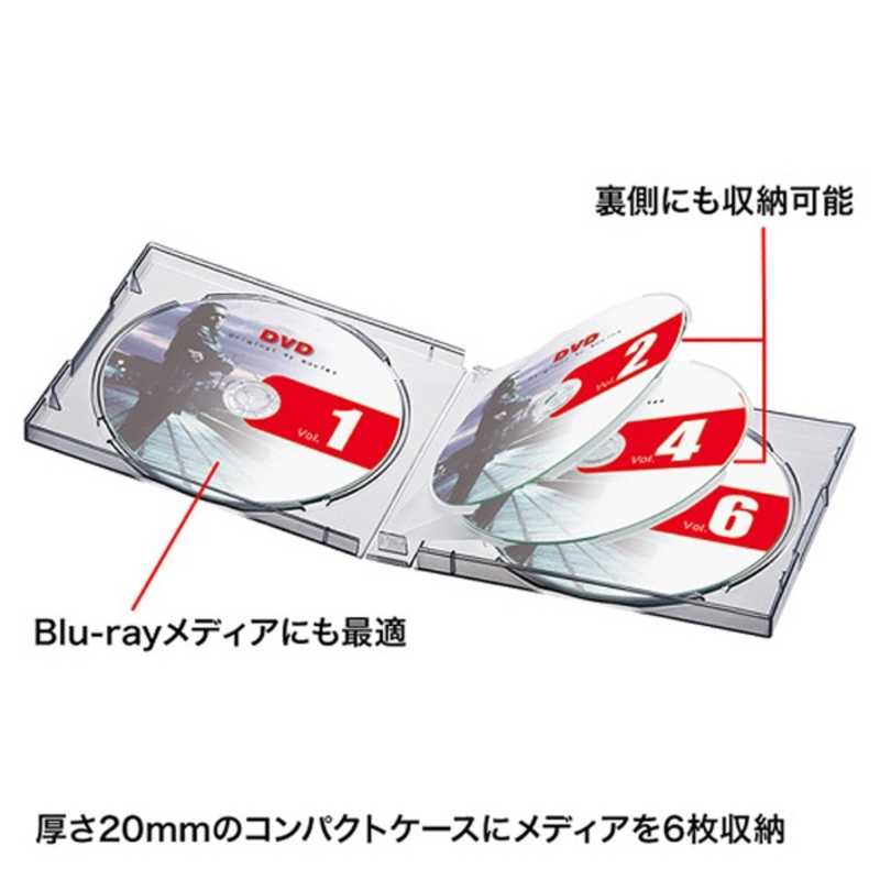 サンワサプライ サンワサプライ 18枚収納 DVD･CDケース(ブラック) FCD-61BKN FCD-61BKN