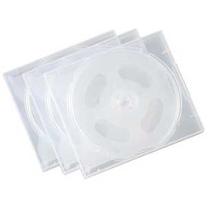 サンワサプライ 18枚収納 DVD･CDケース(ホワイト) FCD-61CN