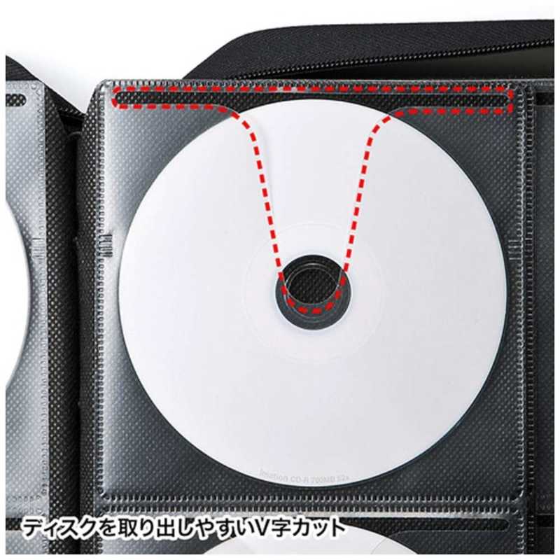 サンワサプライ サンワサプライ DVD･CDセミハードケース(160枚収納･ブラック) FCD-WL160BK FCD-WL160BK