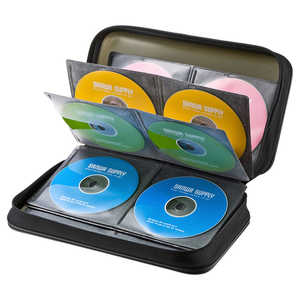 サンワサプライ Blu-ray/DVD/CD対応セミハードケース 96枚収納 ブラック FCD-WLBD96BK サンワサプライ Blu-ray/DVD/CD対応セミハードケース 96枚収納 ブラック FCD-WLBD96BK