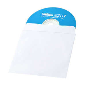 サンワサプライ DVD・CDペーパースリーブケース(窓なしタイプ・100枚入り) FCD-PS100NWW サンワサプライ DVD・CDペーパースリーブケース(窓なしタイプ・100枚入り) FCD-PS100NWW