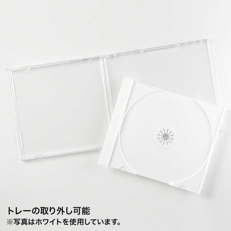 サンワサプライ サンワサプライ Blu-ray・DVD・CDケース（10枚セット・クリア）  FCD-PN10CLN FCD-PN10CLN