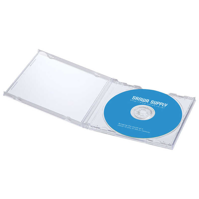 サンワサプライ サンワサプライ Blu-ray・DVD・CDケース（10枚セット・クリア）  FCD-PN10CLN FCD-PN10CLN