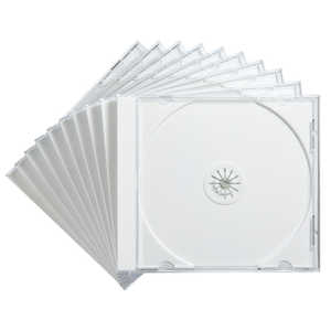 サンワサプライ Blu-ray・DVD・CDケース(10枚セット・ホワイト) FCD-PN10WN サンワサプライ Blu-ray・DVD・CDケース(10枚セット・ホワイト) FCD-PN10WN