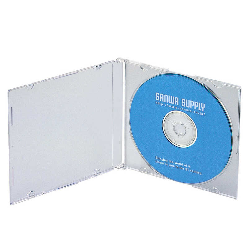 サンワサプライ サンワサプライ Blu-ray・DVD・CDケース（スリムタイプ・30枚セット・クリア） FCD-PU30CLN FCD-PU30CLN