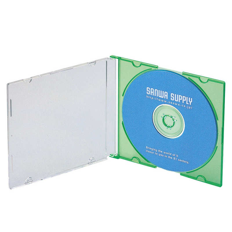 サンワサプライ サンワサプライ Blu-ray・DVD・CDケース（スリムタイプ・50枚セット・5色ミックス） FCD-PU50MXN2 FCD-PU50MXN2