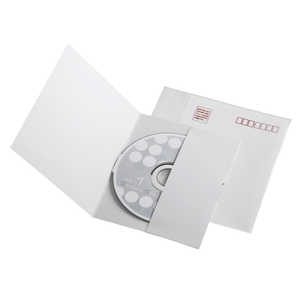 サンワサプライ 郵送メールケース ポケットタイプ(CD/DVD･1枚収納×10枚セット) FCD-DM5