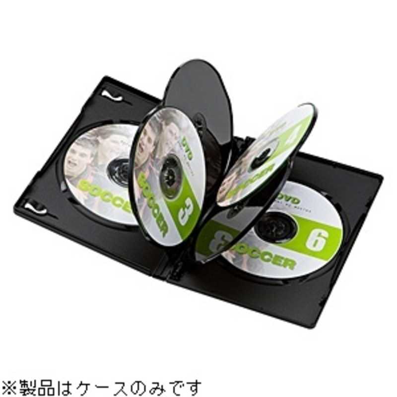 サンワサプライ サンワサプライ CD/DVD/Blu-ray対応収納トールケース (6枚収納×3セット) DVD-TN6-03BK DVD-TN6-03BK
