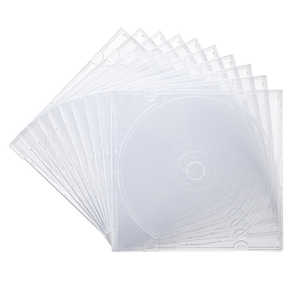 サンワサプライ Blu-ray・DVD・CDケース(1枚収納ソフトタイプ・10枚セット) FCD-PUS10CL サンワサプライ Blu-ray・DVD・CDケース(1枚収納ソフトタイプ・10枚セット) FCD-PUS10CL