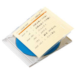 サンワサプライ 手書き用インデックスカード JP-IND6Y サンワサプライ 手書き用インデックスカード JP-IND6Y