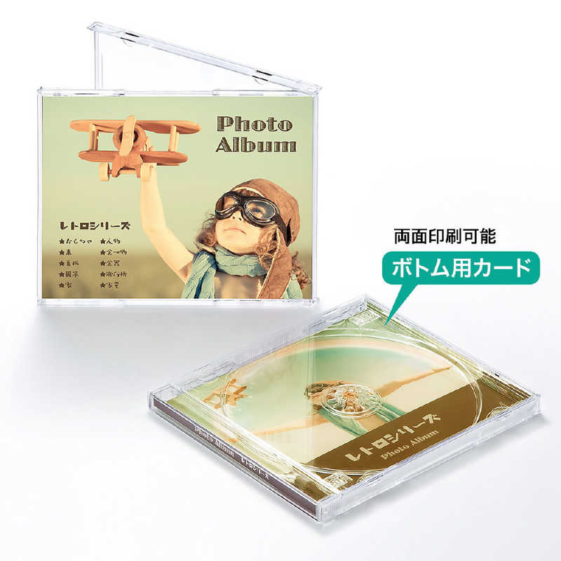 サンワサプライ サンワサプライ つやなしマット CDケースボトム用カード 0.22mm(A4･1シート2面付) JP-IND3N JP-IND3N