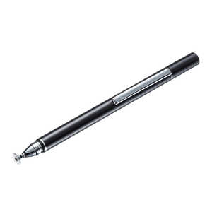 サンワサプライ 〔タッチペン:感圧式〕 ディスク式タッチペン ブラック PDA-PEN49BK