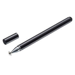 サンワサプライ 〔タッチペン:感圧式〕 ディスク式&導電繊維タッチペン ブラック PDA-PEN50BK