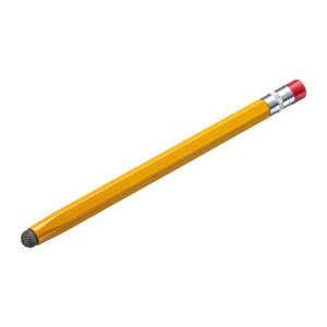 サンワサプライ 〔タッチペン:感圧式〕 導電繊維タッチペン 鉛筆型 オレンジ PDA-PEN51D