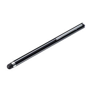 サンワサプライ 〔タッチペン：感圧式〕 シリコンゴムタッチペン 先端直径6mm ブラック PDA-PEN54BK