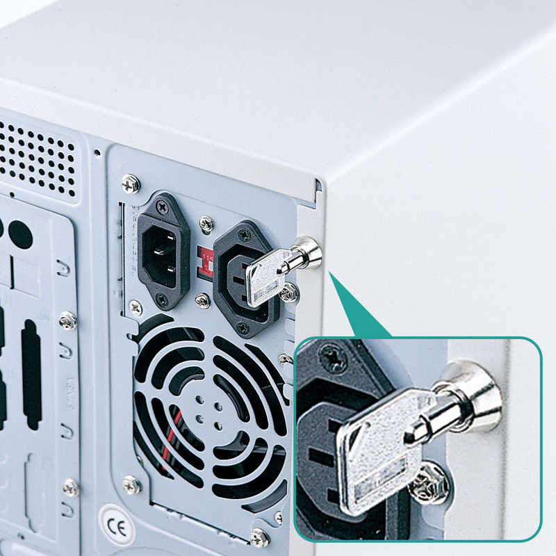 サンワサプライ サンワサプライ コンピュータケースセキュリティ  SL23N SL23N