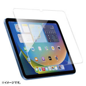 サンワサプライ Apple 第10世代iPad 10.9インチ用強化ガラスフィルム LCDIPAD109G