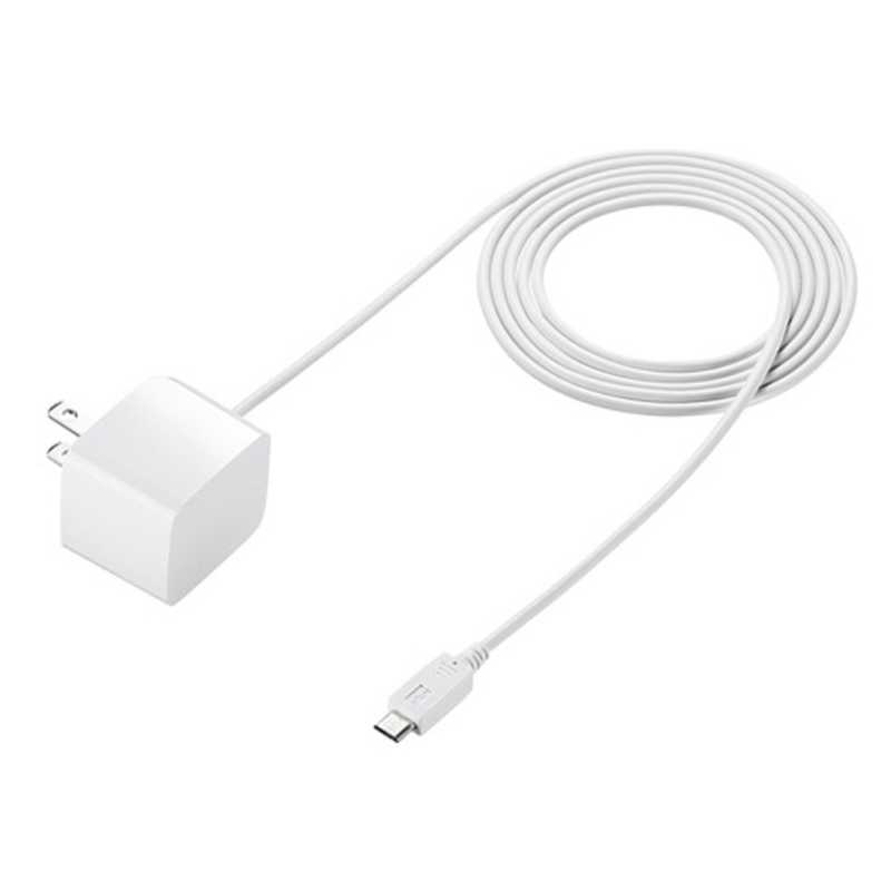 サンワサプライ サンワサプライ タブレット/スマートフォン対応[micro USB] AC充電器 2.1A (1.5m) ACA-IP45W (ホワイト)  ACA-IP45W (ホワイト) 