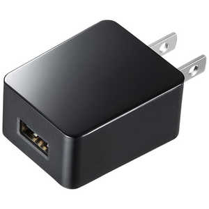 サンワサプライ スマｰトフォン対応[USB給電] AC - USB充電器 (1ポｰト) ACA-IP49BK ブラック