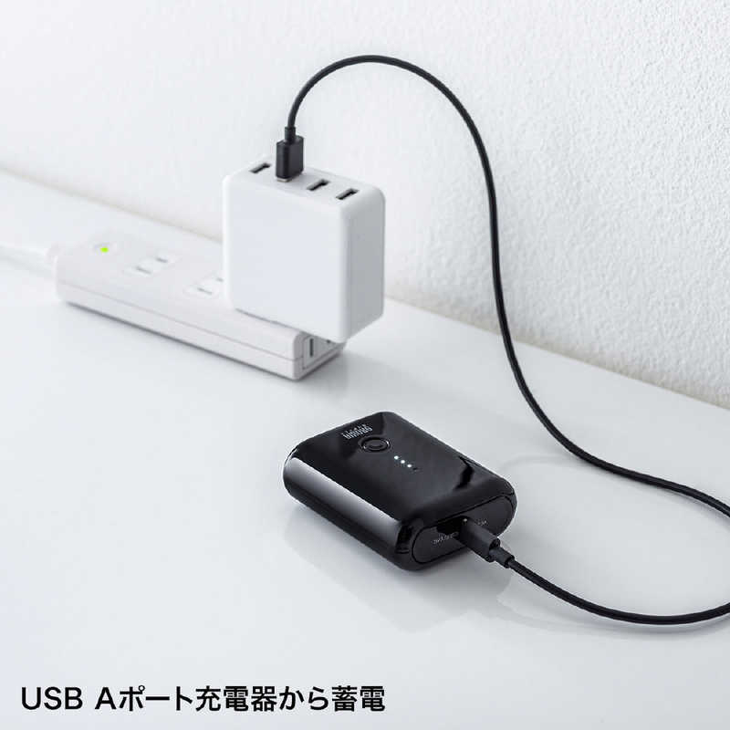 サンワサプライ サンワサプライ モバイルバッテリー(USB Type-C対応･10000mAh) BTL-RDC20BK BTL-RDC20BK