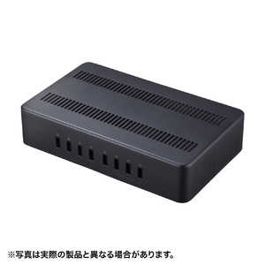 サンワサプライ USB充電スタンド(8ポート・合計19.2A・高耐久タイプ) ACA-STN74BK サンワサプライ USB充電スタンド(8ポート・合計19.2A・高耐久タイプ) ACA-STN74BK