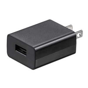 サンワサプライ USB充電器（1A・ブラック） ACA-IP86BK