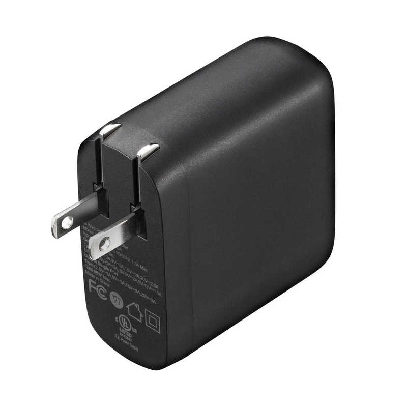 サンワサプライ サンワサプライ USB PD対応AC充電器(PD60W･GaN)  ACA-PD84BK ACA-PD84BK