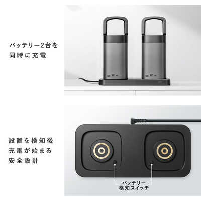 サンワサプライ USB PD対応ハンドル一体型モバイルバッテリー(67000mAh
