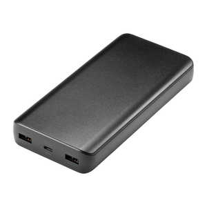 サンワサプライ モバイルバッテリー(20000mAh) BTL-RDC41BK