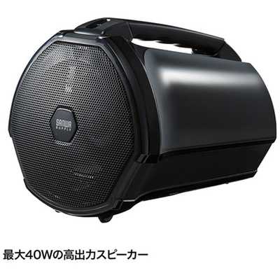 サンワサプライ ワイヤレスマイク付き拡声器スピーカー(受注生産商品