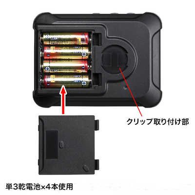 サンワサプライ 防水ハンズフリー拡声器スピーカー MMSPAMP6 の通販