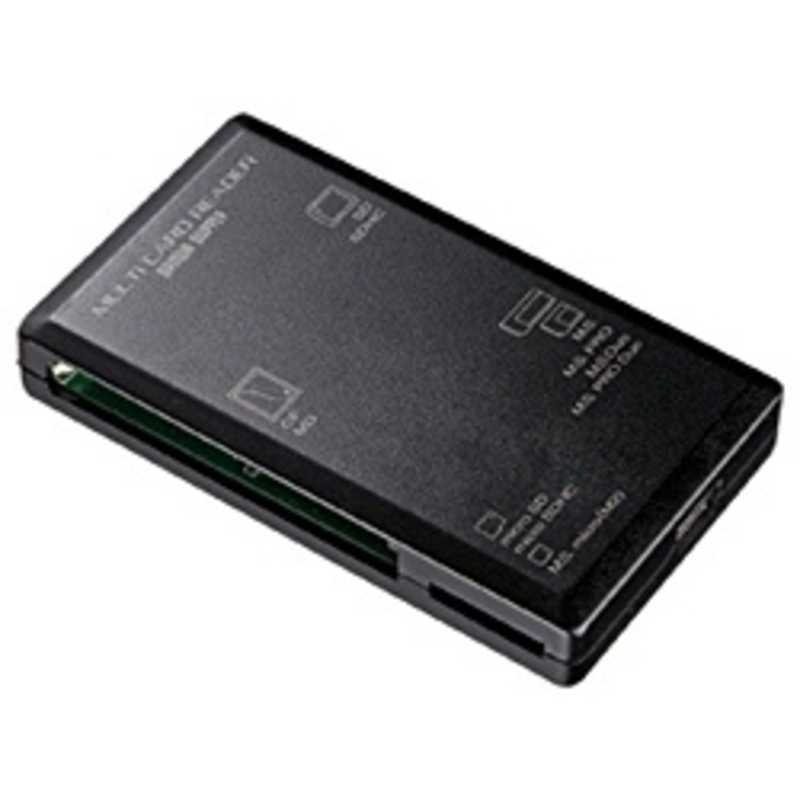 サンワサプライ サンワサプライ USB2.0 カードリーダーライター(ブラック) ADR-ML1BK ADR-ML1BK