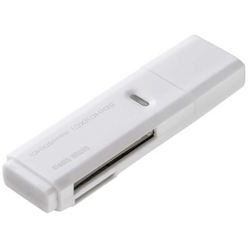 サンワサプライ サンワサプライ USB2.0カードリーダー(ホワイト) ADR-MSDU2W ADR-MSDU2W