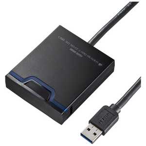 サンワサプライ USB3.0 SD･CFカｰドリｰダｰ ADR-3SDCFUBK