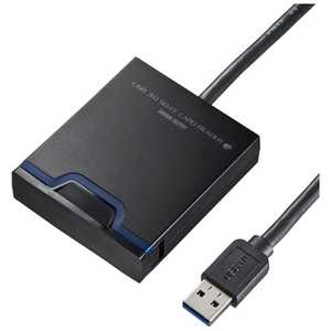 サンワサプライ USB3.0 SD･CFカードリーダー ADR-3SDCFUBK