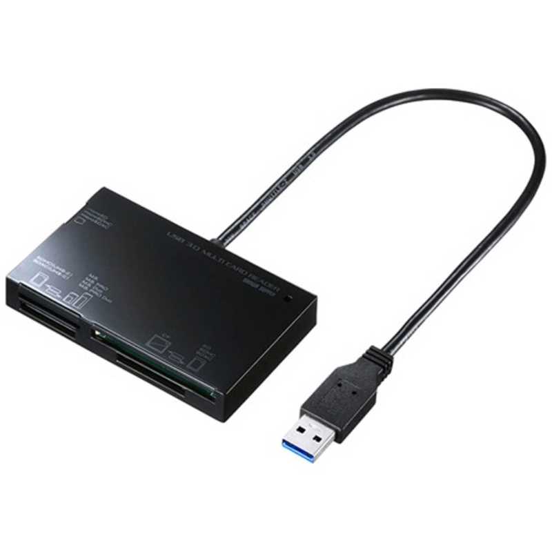 サンワサプライ サンワサプライ USB3.0 カードリーダー ADR-3ML35BK ADR-3ML35BK