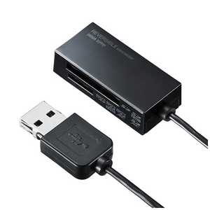 サンワサプライ USB2.0 カードリーダー ADR-MSDU3BK