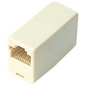 サンワサプライ RJ-45中継アダプタ(カテゴリ3) ADT‐EX‐JJ サンワサプライ RJ-45中継アダプタ(カテゴリ3) ADT‐EX‐JJ