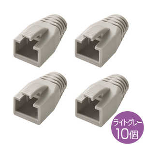 サンワサプライ モジュラーカバー(先付けタイプ10個 ADT‐MC8 (ライトグレー) サンワサプライ モジュラーカバー(先付けタイプ10個 ADT‐MC8 (ライトグレー)