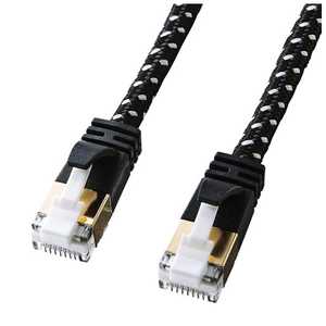 サンワサプライ カテゴリー7対応 LANケーブル 10ギガビットイーサネット対応(0.5m) KB-T7ME-005BKW サンワサプライ カテゴリー7対応 LANケーブル 10ギガビットイーサネット対応(0.5m) KB-T7ME-005BKW