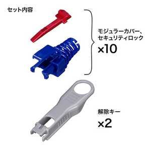 サンワサプライ 抜け止めセキュリティロックモジュラーカバー(10個入り) ADTMCSLBL通販セール状況　外国語　翻訳　通訳　通販