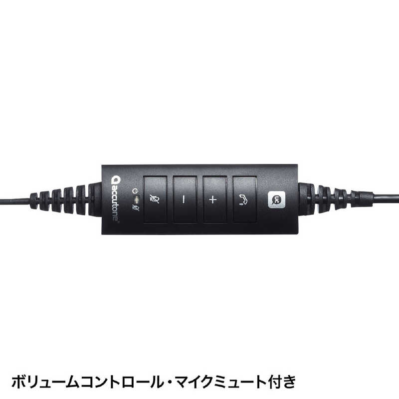 サンワサプライ サンワサプライ ヘッドセット [USB /両耳 /ヘッドバンドタイプ] MM-HSU11BK MM-HSU11BK