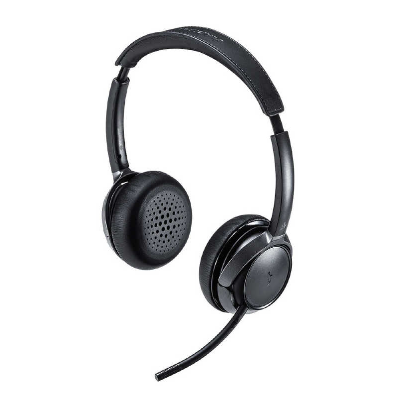 サンワサプライ サンワサプライ ヘッドセット [ワイヤレス(Bluetooth) /両耳 /ヘッドバンドタイプ] MM-BTSH55BK MM-BTSH55BK