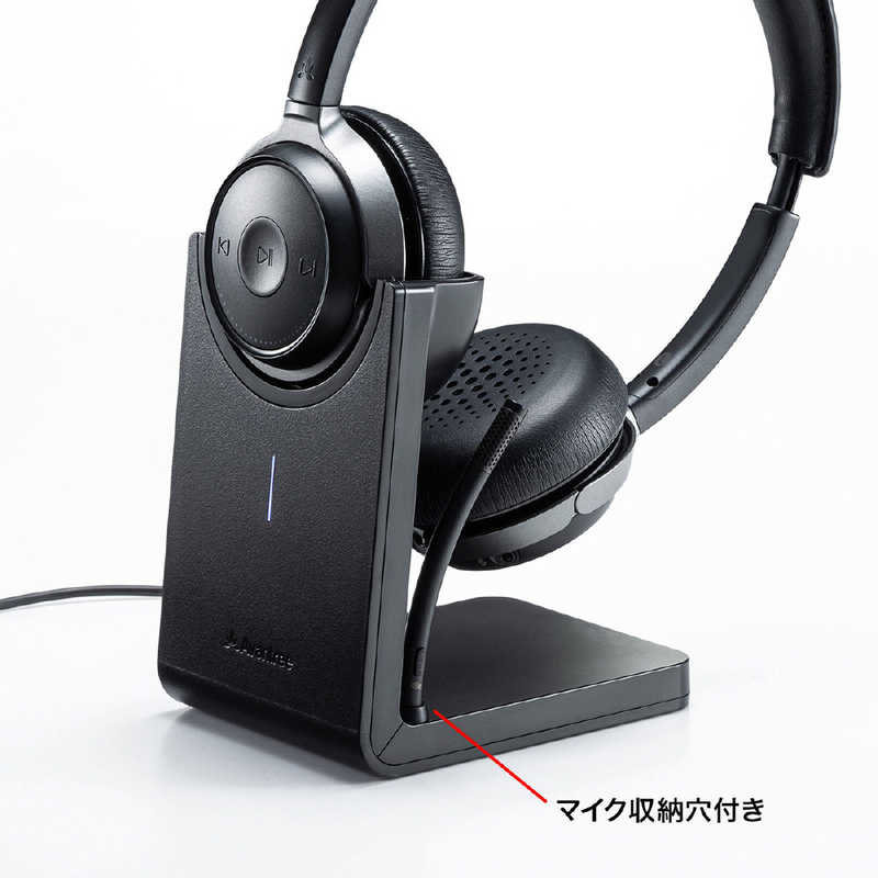 サンワサプライ サンワサプライ ヘッドセット [ワイヤレス(Bluetooth) /両耳 /ヘッドバンドタイプ] MM-BTSH55BK MM-BTSH55BK