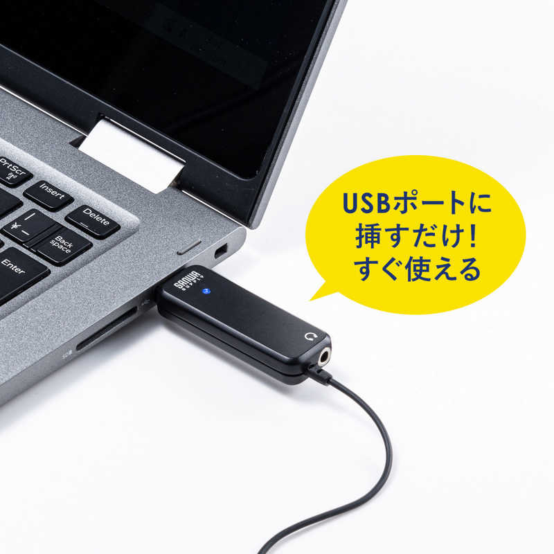 サンワサプライ サンワサプライ 高性能USBピンマイク MM-MCU12BK MM-MCU12BK