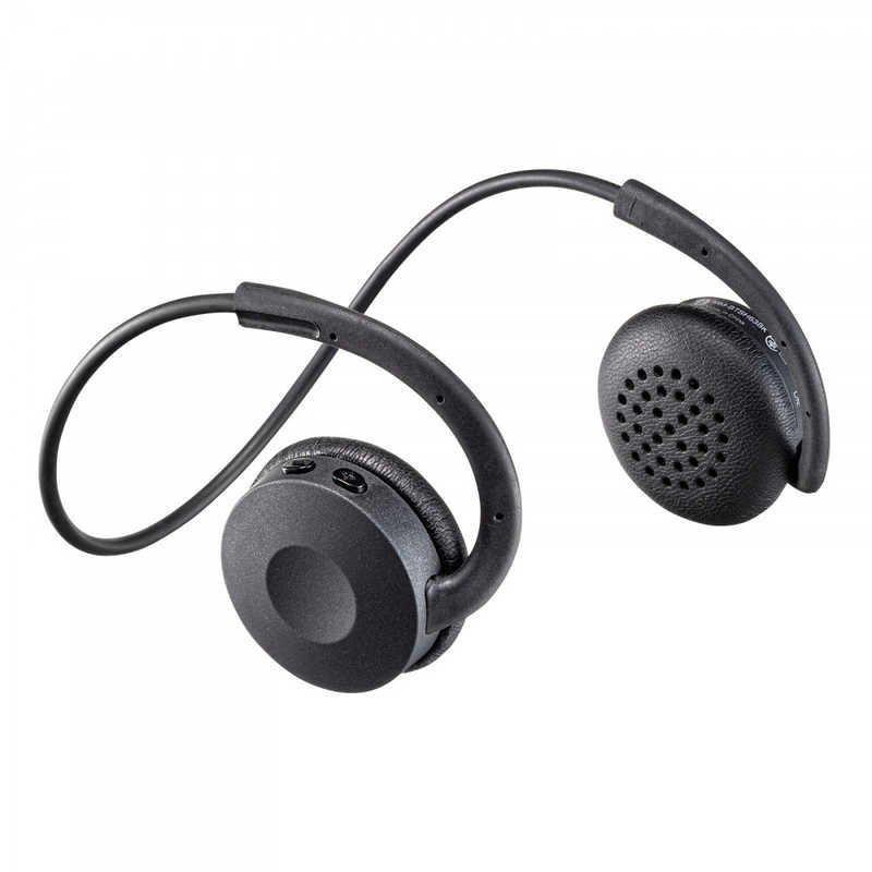 サンワサプライ サンワサプライ Bluetoothヘッドセット(両耳･外付けマイク付き) MM-BTSH63BK MM-BTSH63BK