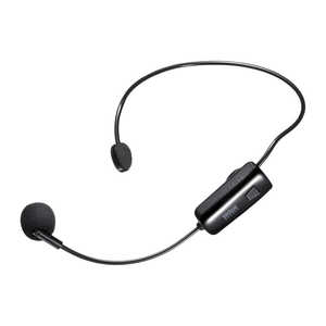 サンワサプライ ワイヤレスヘッドマイク(MM-SPAMP15用) MM-SPAMP15WHM サンワサプライ ワイヤレスヘッドマイク(MM-SPAMP15用) MM-SPAMP15WHM